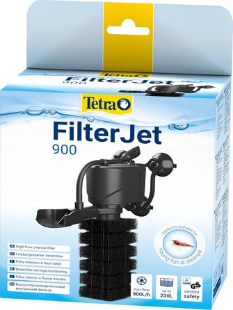 Tetra FilterJet 900: Внутрішній акваріумний фільтр з насиченням киснем до 120л