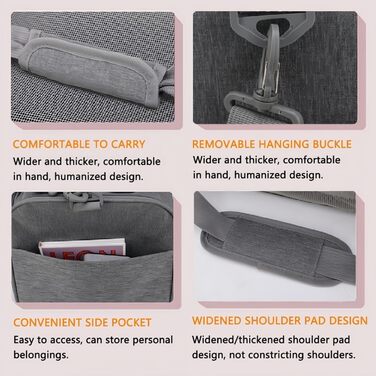 Транспортна сумка HOCLAUHO для кота та собаки, велика, портативна, складна, дихаюча, для подорожей, чорна