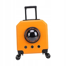 Переноска для тварин на колесах, повітропроникна сумка-переноска для подорожей та прогулянок