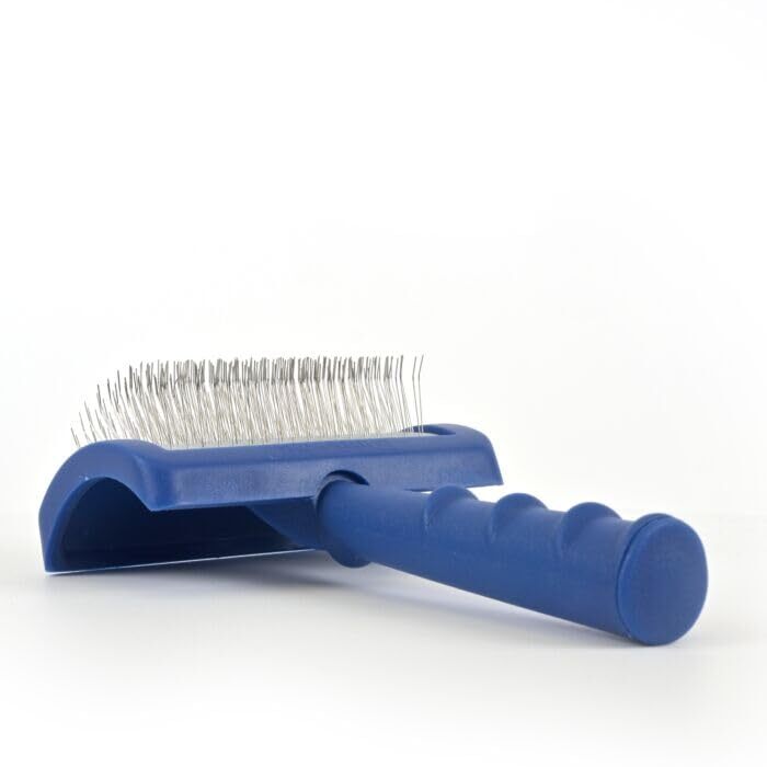 Щітка для грумінгу собак та котів Show Tech Tuff On Tangles Slicker Lange Stiftbürste - для довгої шерсті, ергономічна, покращує здоров'я та зовнішній вигляд шерсті