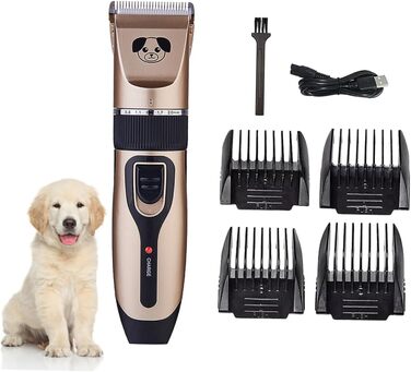 Ножиці для собак Beavorty з керамічним лезом, R-подібний кут, тиха та потужна модель для безпечного догляду за шерстю