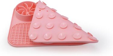 Повільний годівник для собак - килимок-головоломка, килимок для іграшок, рожевий, L