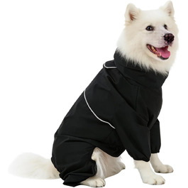 Зимовий теплий комбінезон для собак, водонепроникний, розмір 2XL | Ідеально для прогулянок в снігу та активного відпочинку