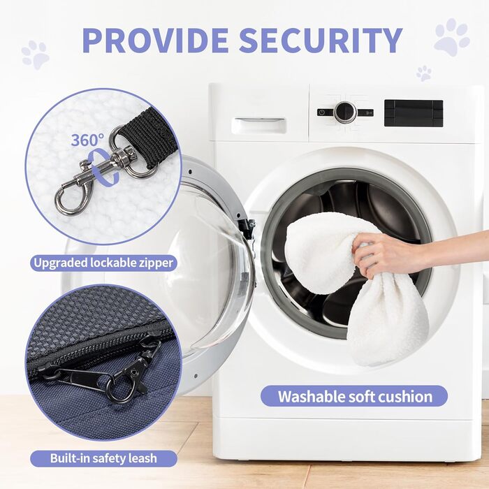 Транспортна сумка Petsfit для котів та собак | Авіапереліт, автомобіль, поїзд | Маленька, синьо-блакитна