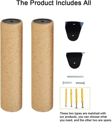 Дряпка для котів, 81 см, з полицями, для дому (оновлення з джютового мотузка)