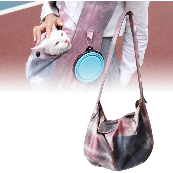 Переносна сумка-переноска для тварин, велика, червона (large-Rot)