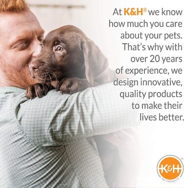 Кiмнатне охолоджувальне ліжко для собак K&H Pet Products Coolin' - середній розмір, 81x64x18 см