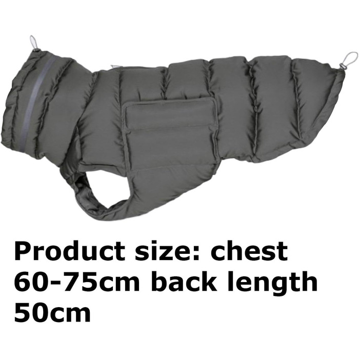 Водонепроникна куртка для собак на зиму - теплий захист від снігу та дощу | Аксесуари для собак, тепла зимова одіяння
