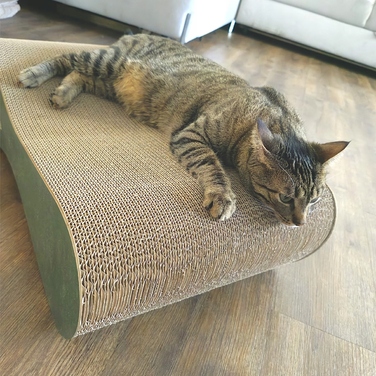 Низька дряпалка-лежанка, килимки для дряпання Mruu&Pruu (до 60 см)