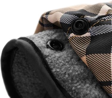 HUNTER Uppsala: Водовідштовхуючий одяг для собак, світловідбиваючий, 80 см, тауп