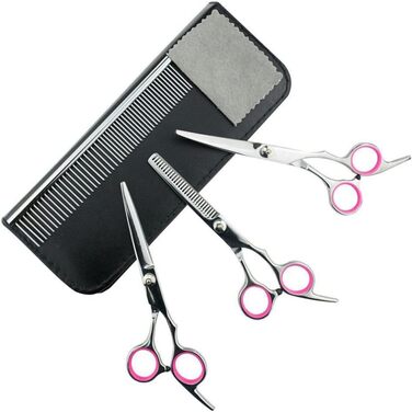 Набір для стрижки тварин BESPORTBLE: 4 предмети (ножиці, гребінець, тканина) для собак та котів
