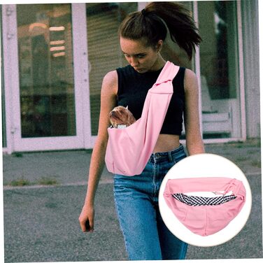 Трансформер для собак і котів FONDOTIN: рожева переноска для подорожей з регульованим ремінцем