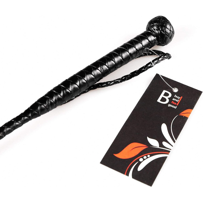Преміум якість: Ручна робота, 69 см преміум-ґе́рта з натуральної шкіри буйвола – BDSM іграшка для жінок, доміна, ґе́рта, хляст, BDSM, косплей, іграшки для пар, SM. 1 шт.