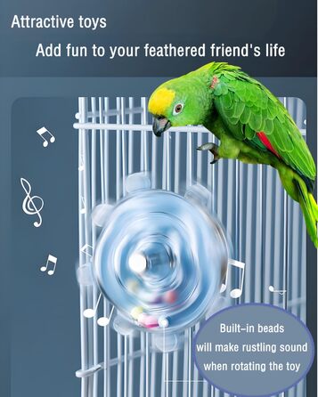 Іграшки для папуг Conure, набір з 3 шт., аксесуари для клітки, для дрібних і середніх птахів, хвилясті папужки, нерозлучники, міні-ара, майна