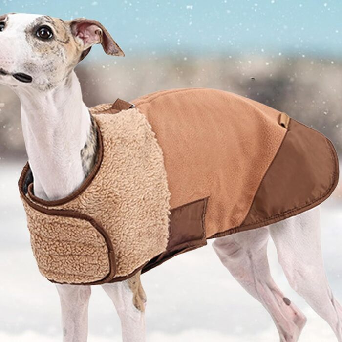 Зимова тепла куртка для собак, регульована, для малих, середніх та великих собак, для дому та вулиці, прогулянок та подорожей