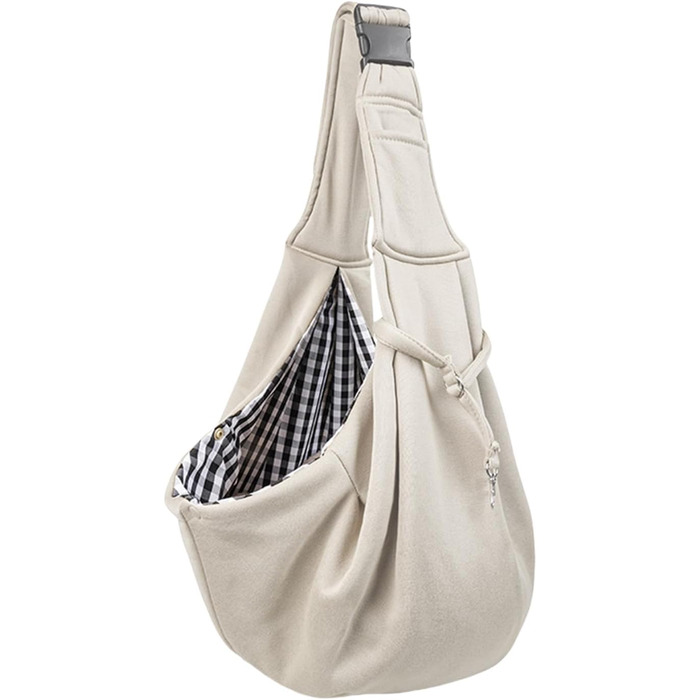 Сумка-переноска для собак та котів, легка, для прогулянок та подорожей (Бежева)