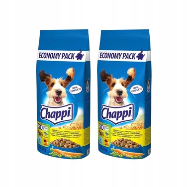 Сухий корм для собак Chappi з птицею та овочами, 13,5 кг
