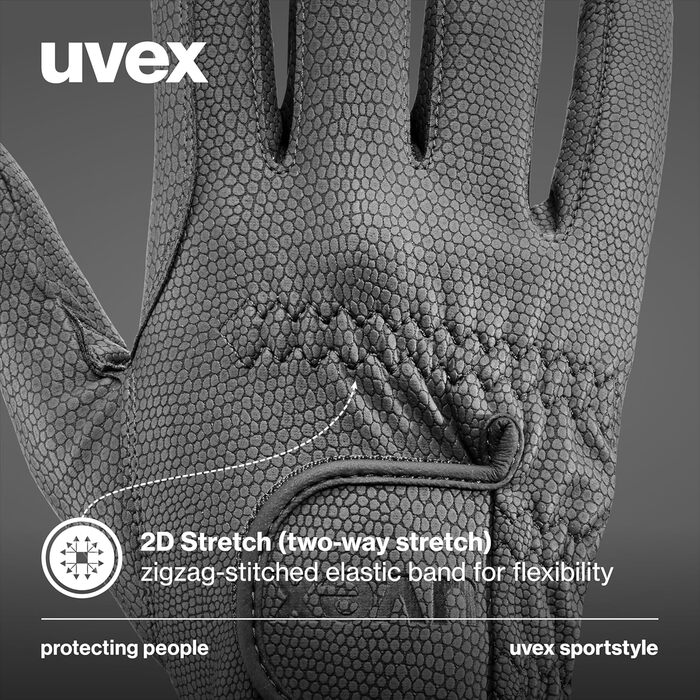 Рукавички для верхової їзди Uvex Sportstyle - захист та комфорт