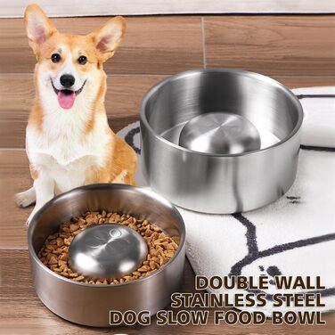 Миска для собак Slow Feeder з гелю, запобігає ковтання, великі миски для собак, аксесуари для собак, покращує травлення