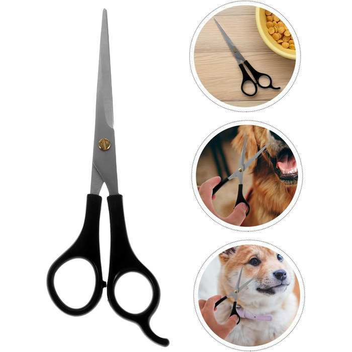 Набір професійних ножиць для грумінгу домашніх тварин KOMBIUDA (5 шт.) з ергономічними ручками