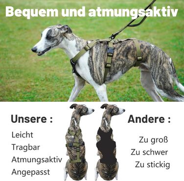 Шлейка для собак Paworld, анти-тяга, шлейка від паніки, анти-вислизання, регульована, дихаюча жилетка для собак маленьких, середніх та великих розмірів (XL) Extra Large (упаковка 1), колір: зелений