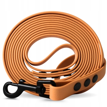 Повідець для собак (малих та великих) 10м — водонепроникний, міцний, довгий, бежевий