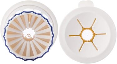 Очисник лап для собак: портативна чаша для миття лап з м'якою силіконовою щіткою, білий