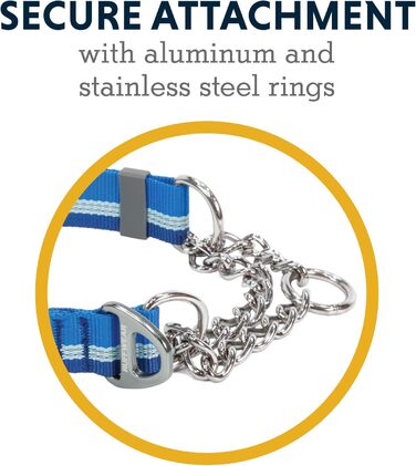 Нашийник для собак RUFFWEAR Chain Reaction, синій, розмір M