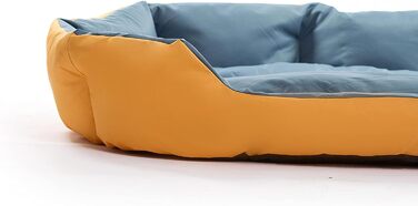 Килимок для собак та котів ESTEXO: м'яке ліжко-кошик з антиковзким покриттям, 65x50x20 см, бежевий