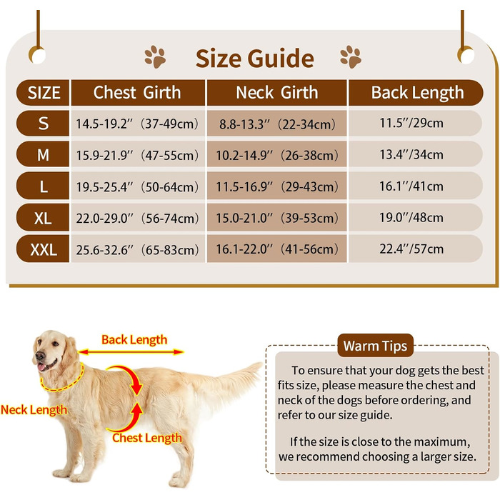 Зимовий теплий одяг для собак Malier, двосторонній, з флісу, для холодної погоди, куртка для собак, вітронепроникний, теплий, для собак, що гуляють снігом, жилет, одяг для домашніх тварин для маленьких, середніх та великих собак (Коричневий, Коричневий Me