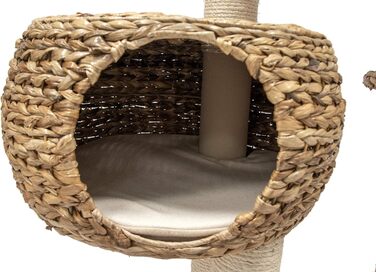 Дряпак Karlie Banana Leaf III, 103x58x158 см, бежевий, будиночок для котів
