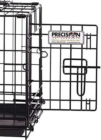 Клітка для собак Precision Pet, металева, 91,4 см, двоє дверей, для тварин 22,7-31,8 кг