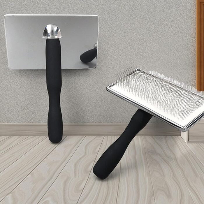 Гребінець для собак та котів з металевими голками для видалення підшерстка та вичісування, аксесуар для грумінгу