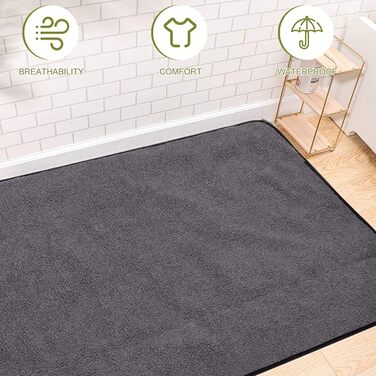 Водонепроникний килимок для тварин, килимок для кемпінгу, теплий килимок для собак та котів 100x70 см, килимок для відпочинку, килимок для подорожей, з сумкою