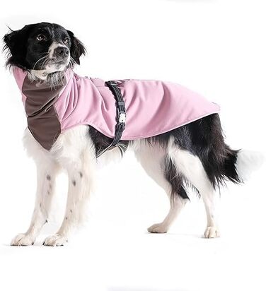 Зимовий одяг для собак Goldpaw: тепла куртка для холодної погоди, регульована, стильна, розмір 20 (Золотий)