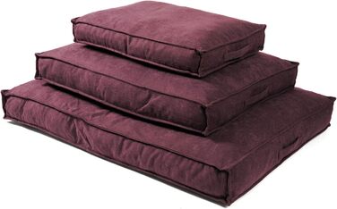 JAMAXX Преміум ортопедична подушка для собак з Memory Foam, 120x90 см, фіолетовий