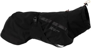 Регульований дощовик для собак Non-Stop Dogwear Trekking, чорний, розмір 70