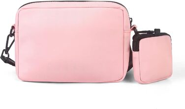 Сумка для ласощів для собак COOWONE: водонепроникна сумка для прогулянок з диспенсером для собачих екскрементів (Рожева)