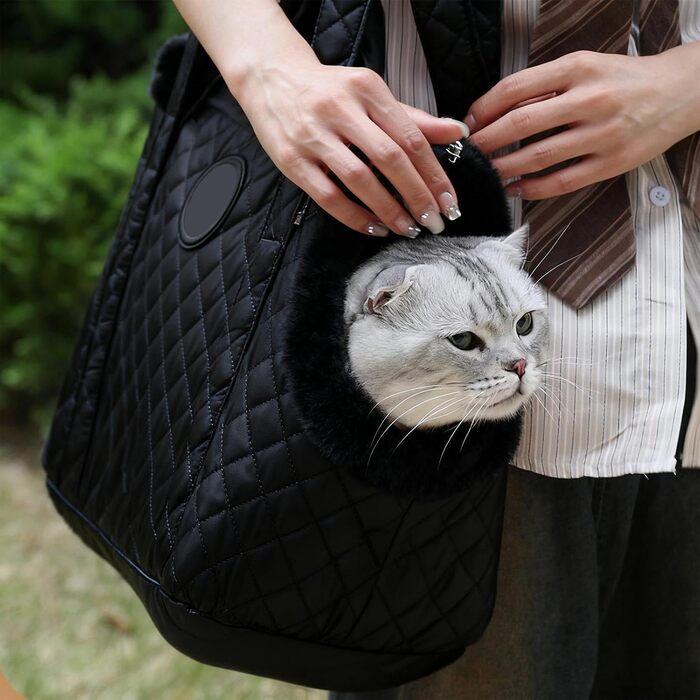 Транспортна сумка для котів | Зручна та водонепроникна переноска для тварин | Ідеальна для прогулянок взимку, авто, подорожей та громадського транспорту