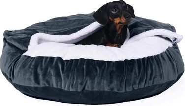 М'яке ліжко для собак Lous®, ліжко-будка, можна прати, для великих і маленьких собак та котів, котяче ліжко, знімний коврик