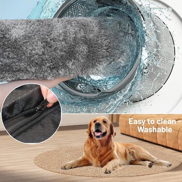 Крісло-ліжко для собак XL, 100x60x8 см: м'яке, зручне, з неслизьким дном