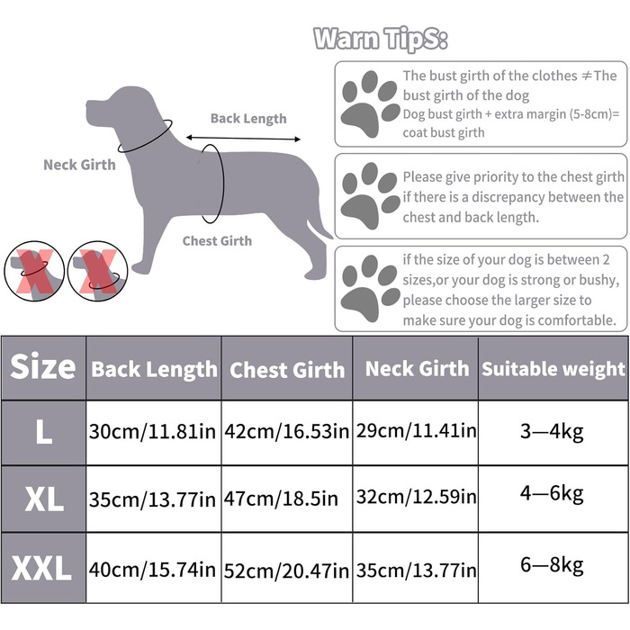 Пуловер для собак, теплий зимовий пуловер для маленьких собак, флісовий пуловер для цуценят, одяг для собак, пуловер для домашніх тварин для маленьких та середніх собак (L)