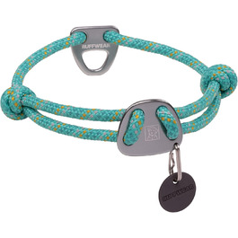 Нашийник для собак RUFFWEAR Knot-a-Collar, світловідбивний, регульований, мотузковий, 51-66 см, бірюзовий