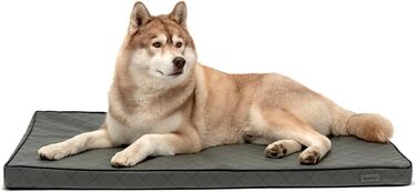 Ортопедичний килимок для собак Lionto з Memory Foam, 80x55 см, з антиковзким покриттям та знімним чохлом