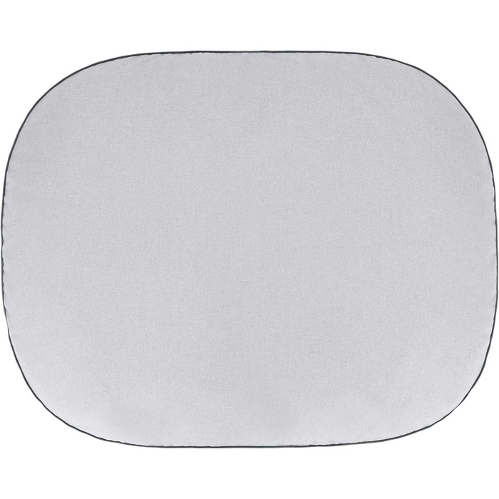 Килимок для собак, ліжко для собак, матрац для собак, лежанка для собак, кошик для собак, диван для собак, овальний матрац для собак, малі породи собак, M - 70 x 50 см, сірий, екологічні лляні тканини