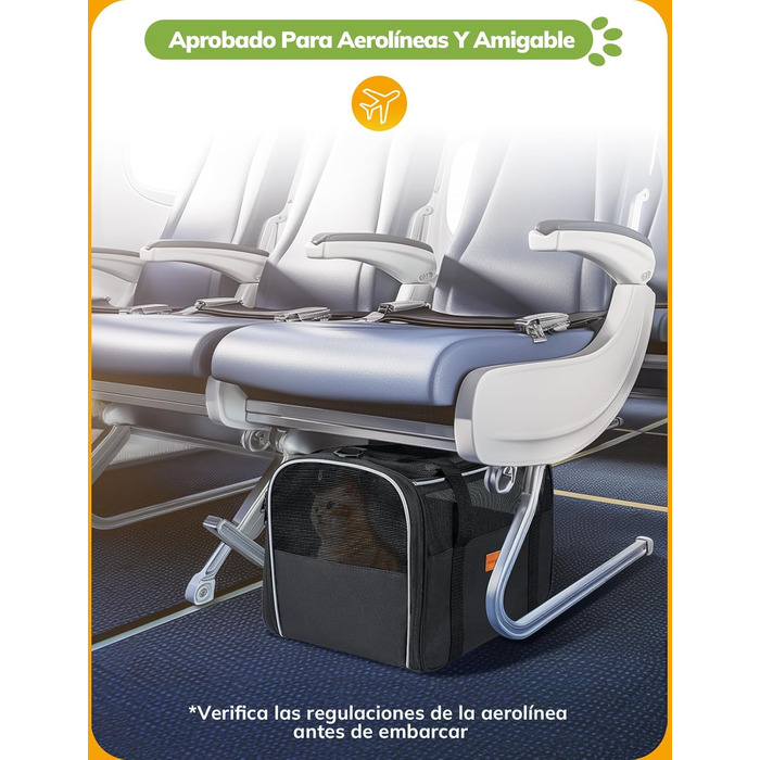 Транспортна переноска для котів та цуценят Morpilot до 5 кг, сіра, 40L, для ветеринара та подорожей