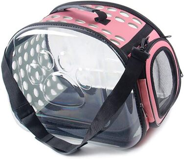 Транспортна сумка для котів POPETPOP - переноска для домашніх тварин, рожева