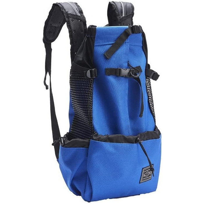 Рюкзак для собак Bis, сумка для маленьких собак, рюкзак-переноска для тварин, подорожі, Outdoor, вентиляція, дихаюча сітка, велосипед, мотоцикл, спорт (Сірий, S)