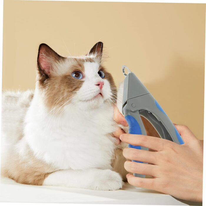 Інструмент для стрижки кігтів домашніх тварин Angoily - набір з 3 шт. з нержавіючої сталі, безпечний для котів та собак