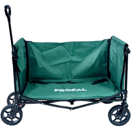 Фросал Візок для собак Бруно, зелений, складний | Транспортний візок для тварин